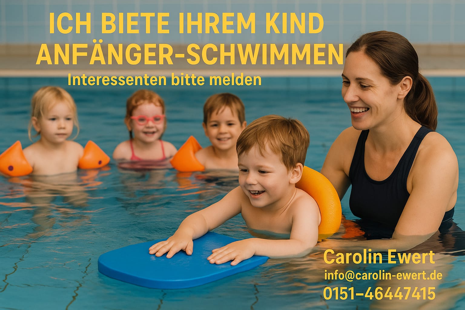 Caros Anfänger Kinderschwimmen werbgjpg